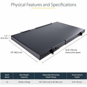 StarTech.com ADJSHELFHD Rack Shelf