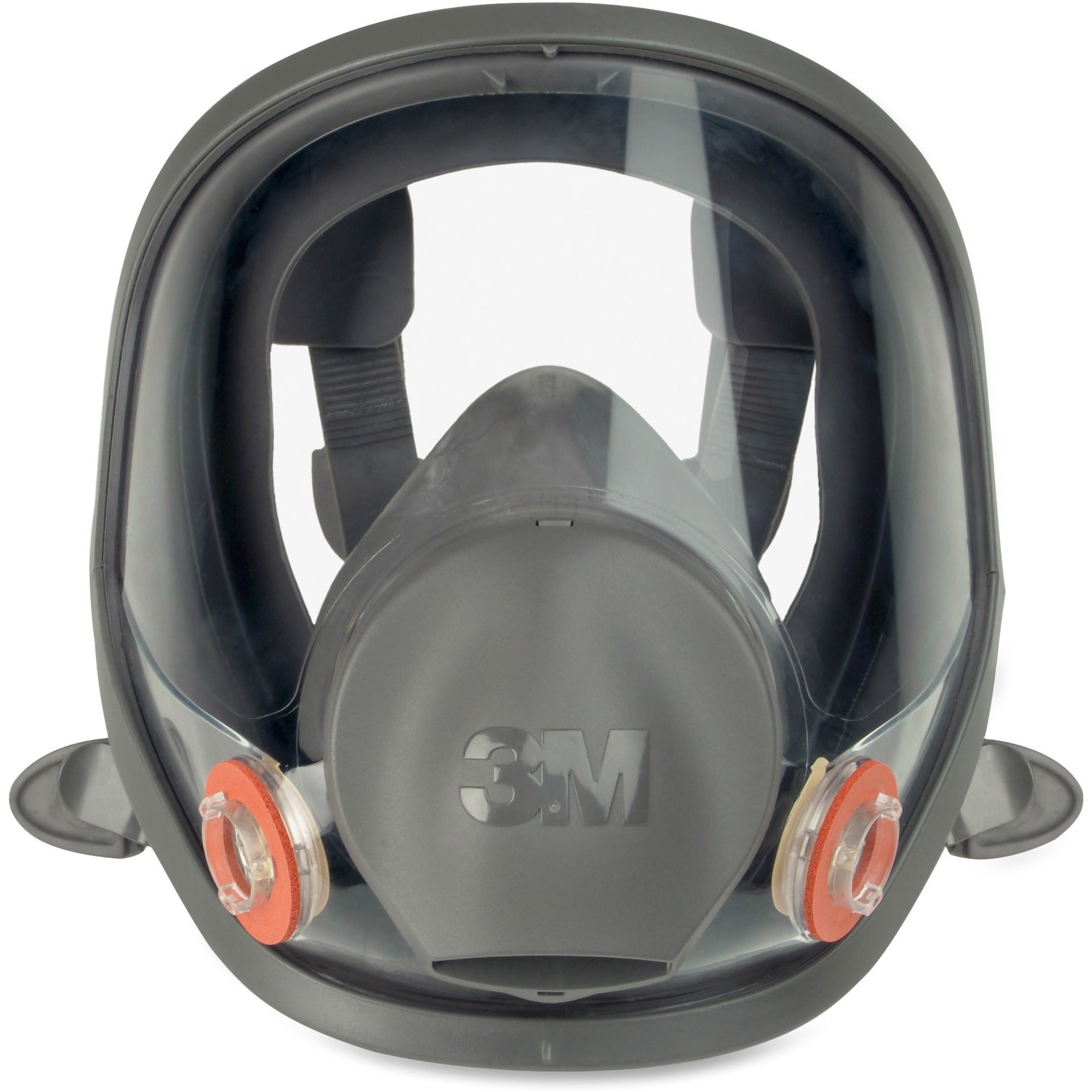 Particulate, Gases, Vapor, Debris Protection - Thermoplastic Elastomer (TPE), Thermoplastic Elastomer (TPE) - Black, Gray - Lightweight, Comfortable, Lens, Durable, Exhalation Valve - 1 Each