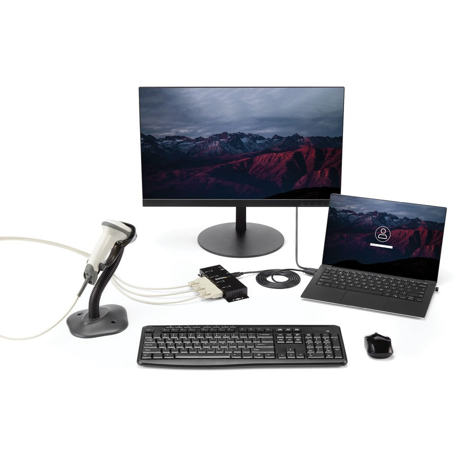 StarTech.com 4-port Serial Hub