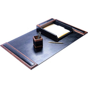Dacasso 8000 Office Kit, Three-Piece Set, Includes Desk Pad, Letter Tray, Pencil Cup, 1 Each
