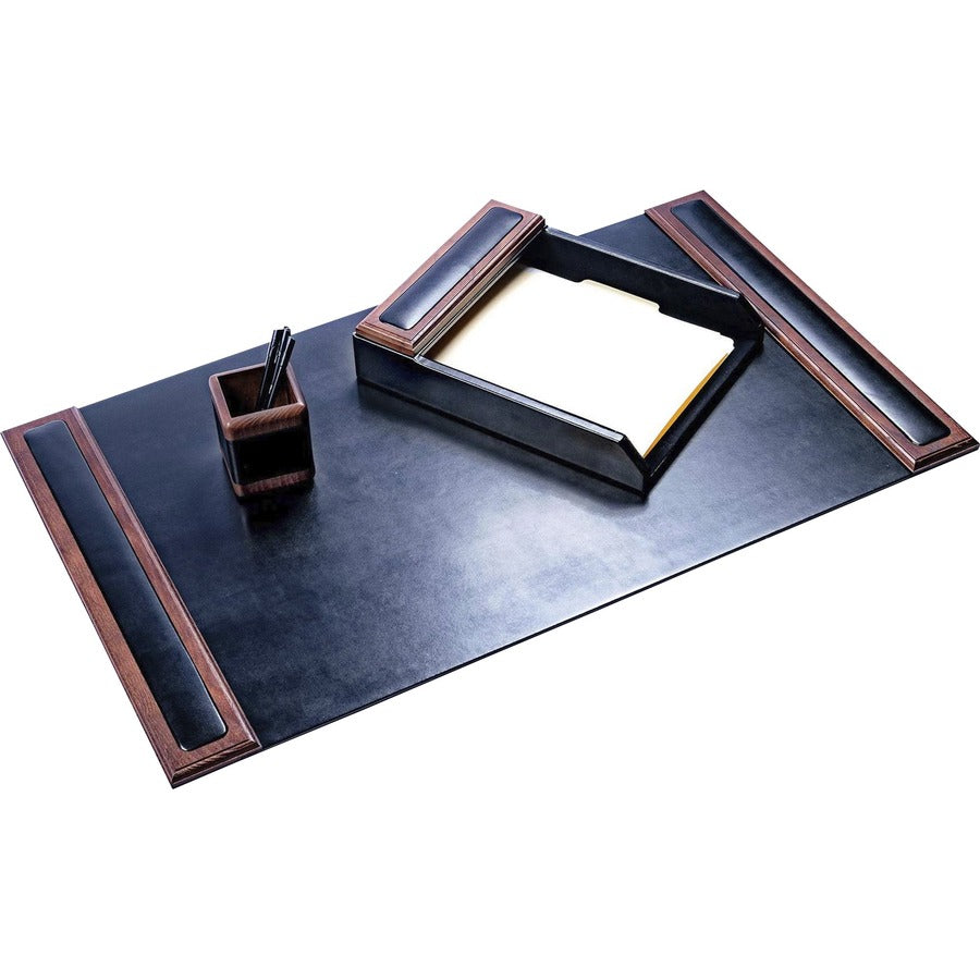 Dacasso 8000 Office Kit, Three-Piece Set, Includes Desk Pad, Letter Tray, Pencil Cup, 1 Each
