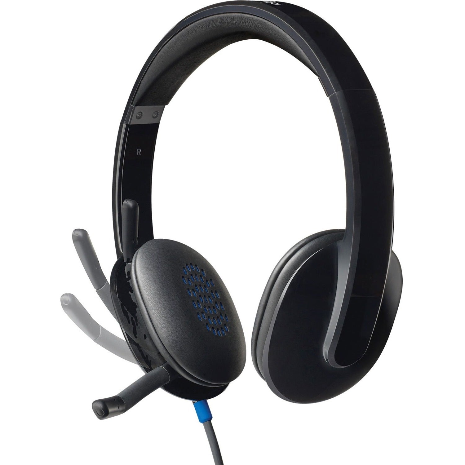 Stereo - USB - Wired - Over-the-head - Binaural - Semi-open - Black