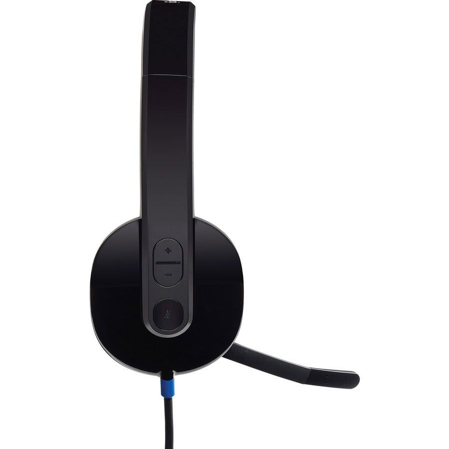 Stereo - USB - Wired - Over-the-head - Binaural - Semi-open - Black