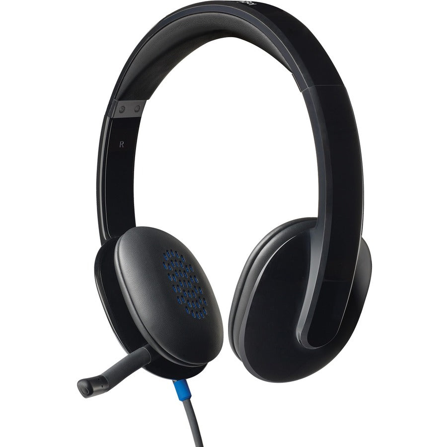 Stereo - USB - Wired - Over-the-head - Binaural - Semi-open - Black