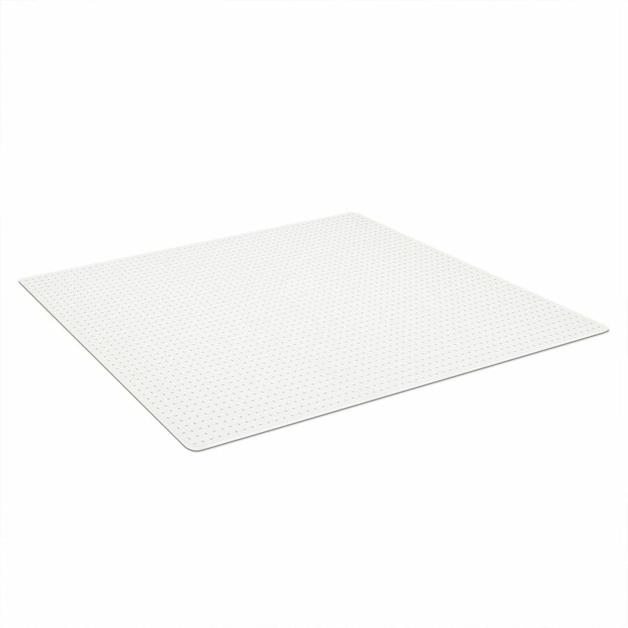 ES ROBBINS EverLife Rectangular Chair Mat - Pile Carpet - 60" Length x 46" Width x 0.375" Thickness - Rectangular - Vinyl - Clear - 1 Each