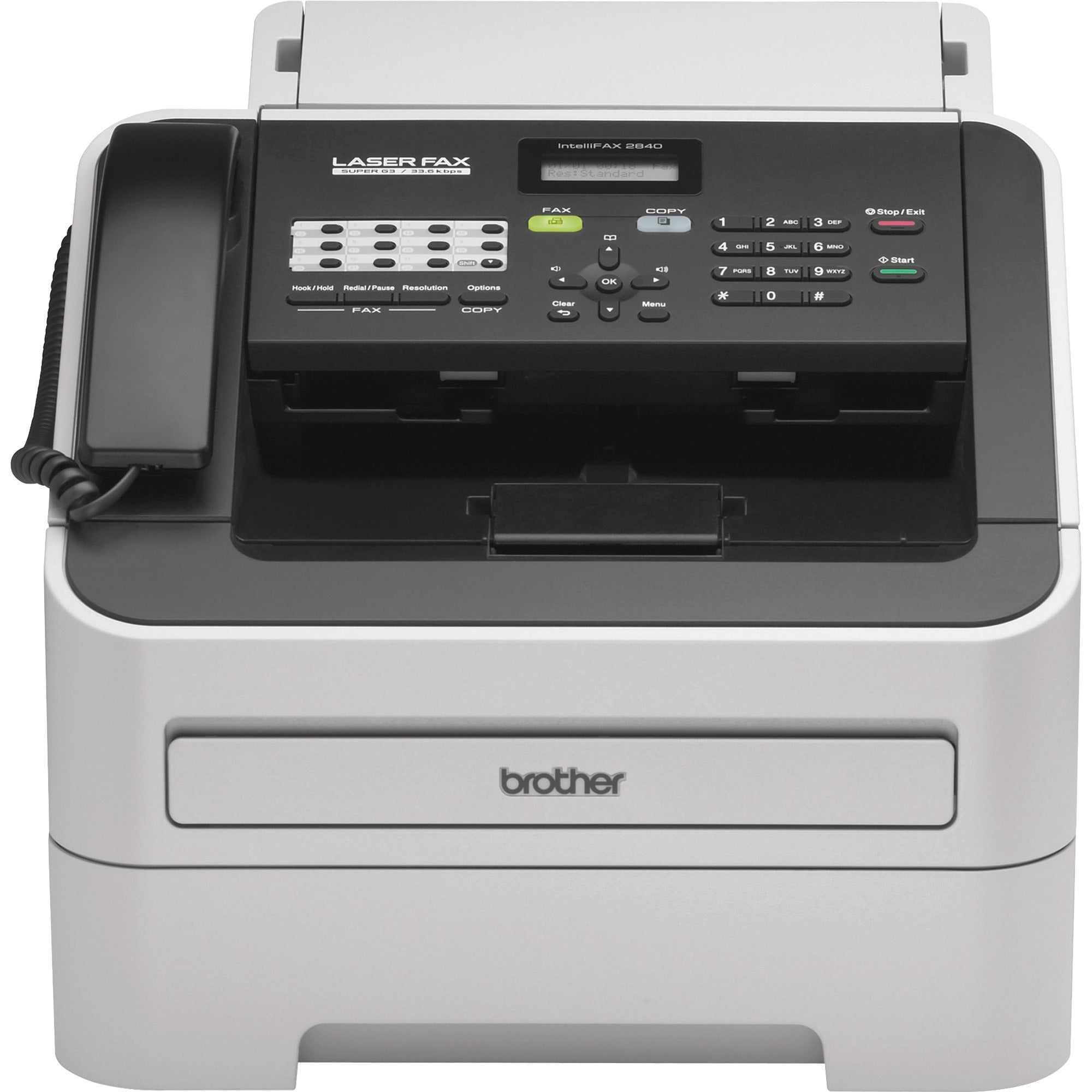 Laser - Monochrome Sheetfed Digital Copier - 20 cpm Mono - 300 x 600 dpi - 250 sheets - Plain Paper Fax - Corded Handset - 33.60 kbit/s Modem