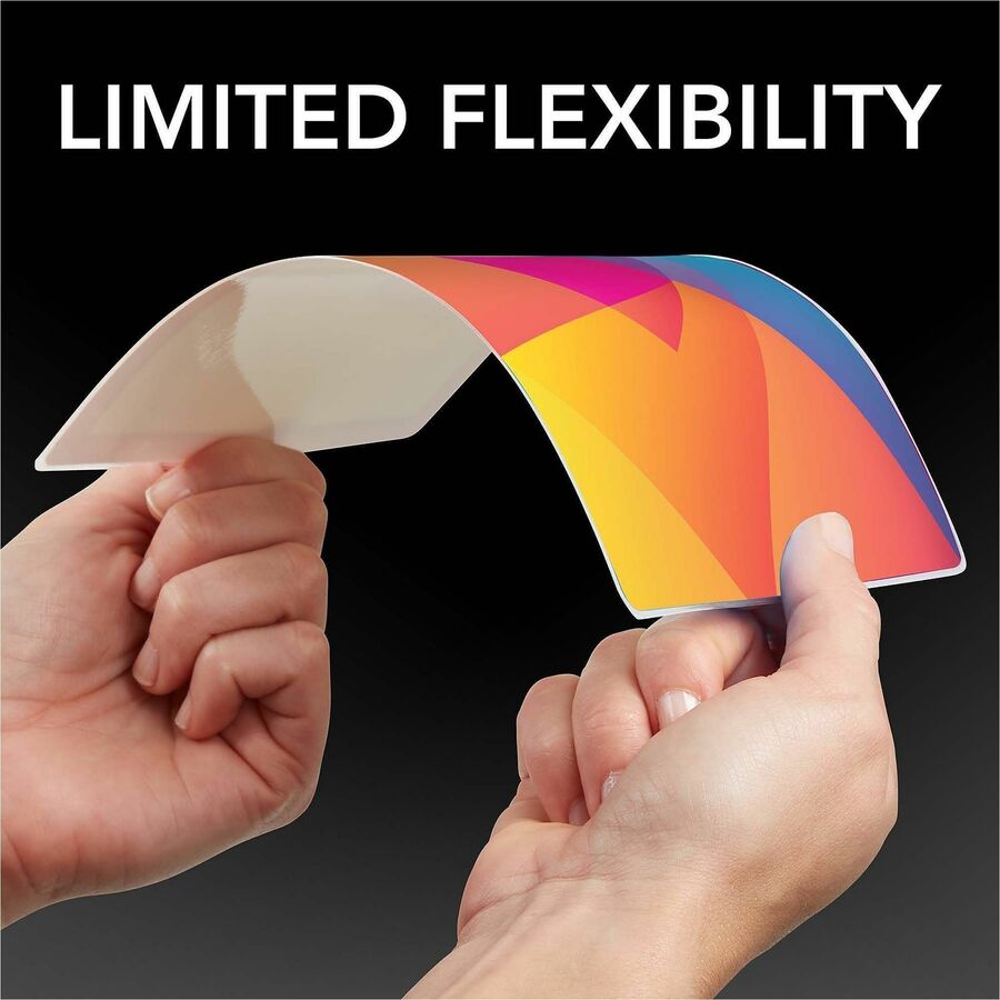 Laminating Pouch/Sheet Size: 2.56" Width x 3.75" Length x 10 mil Thickness - Glossy - for ID Badge, Document, Photo - UV Resistant, Non-yellowing, Fade Resistant - Clear - 100 / Box