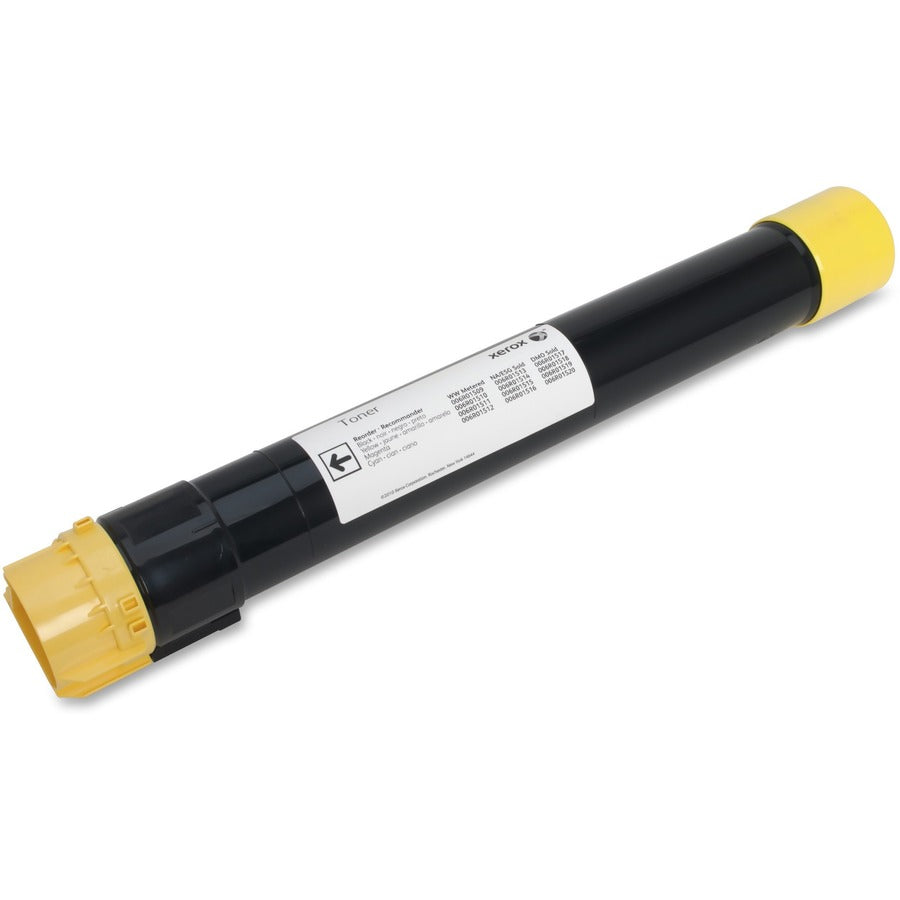 Xerox Original Laser Toner Cartridge - Yellow - 1 Each - 15000 Pages