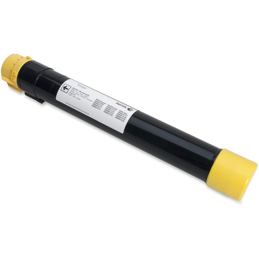 Xerox Original Laser Toner Cartridge - Yellow - 1 Each - 15000 Pages