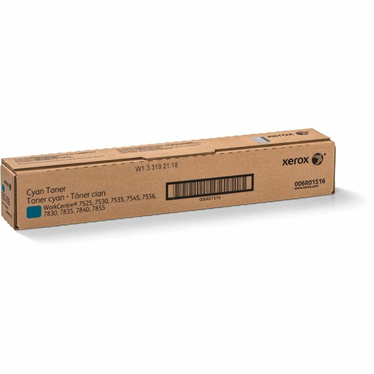 Xerox Original Laser Toner Cartridge - Cyan - 1 Each - 15000 Pages