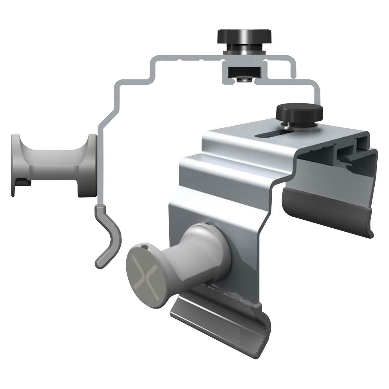Ghent X-Hangers NEX021XHL Mounting Adapter for Markerboard - Gray