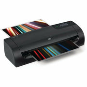 GBC Fusion 1000L 9" Laminator, Black, Hot Pouch, 3-5 mil Thickness, Manual Release, 1 Each, Includes 10 EZUse Laminating Pouches