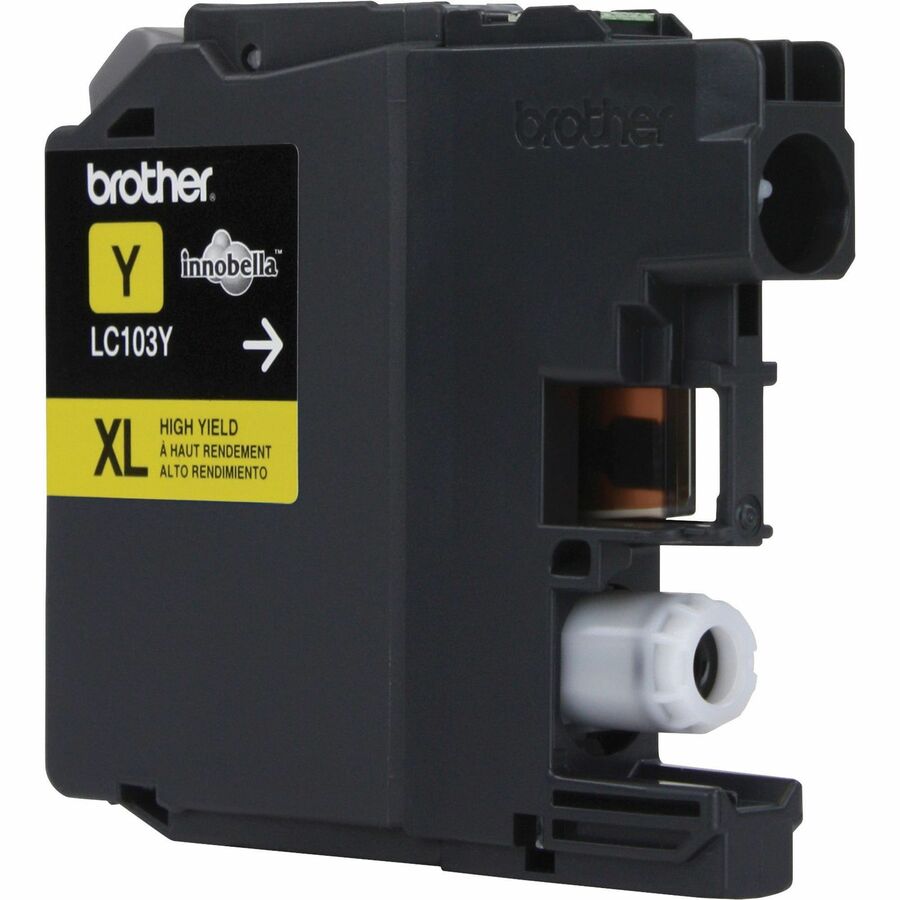 Brother Innobella LC103Y Original High Yield Inkjet Ink Cartridge - Yellow - 1 Each