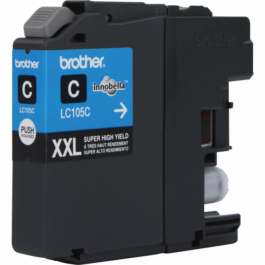Brother Innobella LC105C Original High Yield Inkjet Ink Cartridge - Cyan - 1 Each