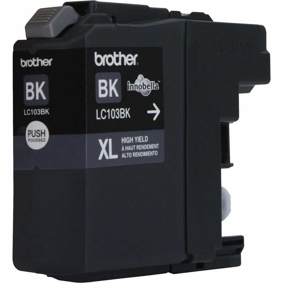 Brother Innobella LC103BK Original High Yield Inkjet Ink Cartridge - Black - 1 Each