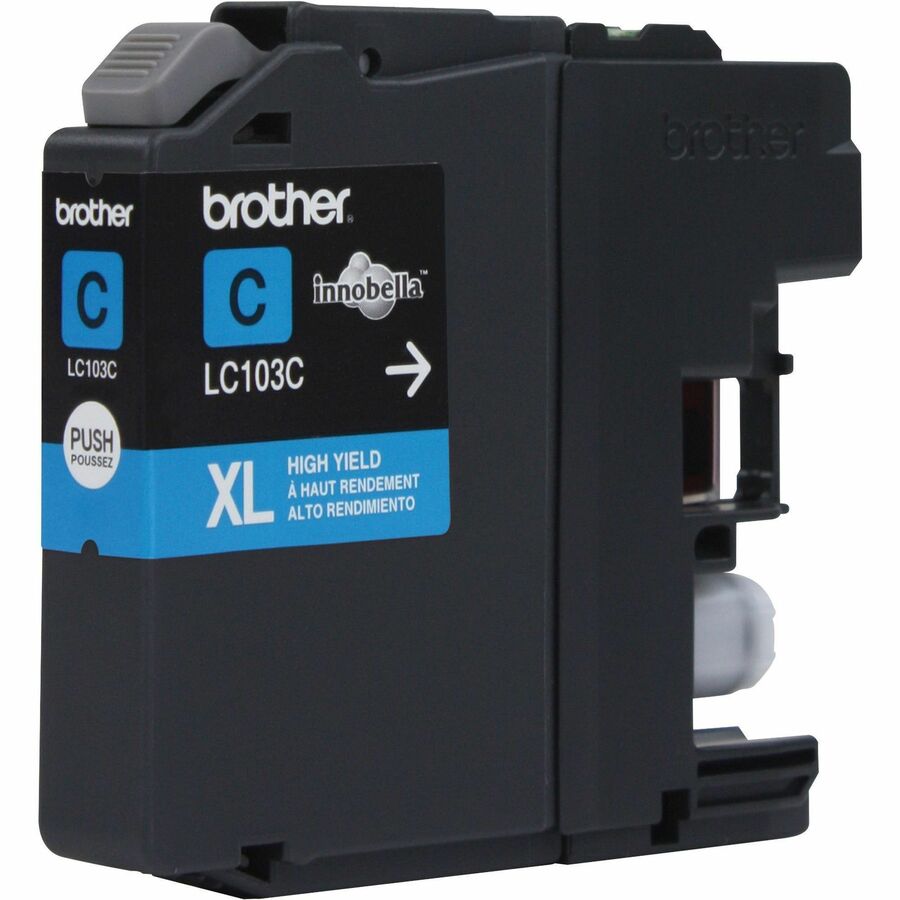 Brother Innobella LC103C Original High Yield Inkjet Ink Cartridge - Cyan - 1 Each