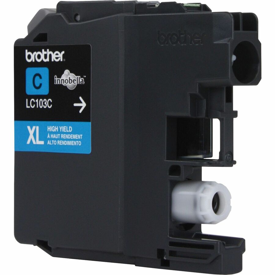 Brother Innobella LC103C Original High Yield Inkjet Ink Cartridge - Cyan - 1 Each