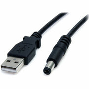 StarTech.com 2m USB to Type M Barrel Cable - USB to 5.5mm 5V DC Cable