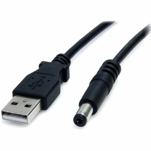 StarTech.com 2m USB to Type M Barrel Cable - USB to 5.5mm 5V DC Cable