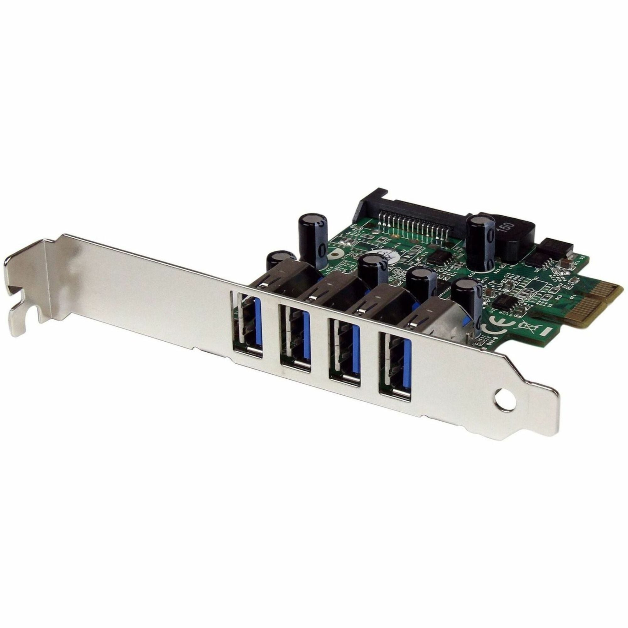 StarTech.com 4 Port PCI Express PCIe SuperSpeed USB 3.0 Controller Card Adapter with UASP