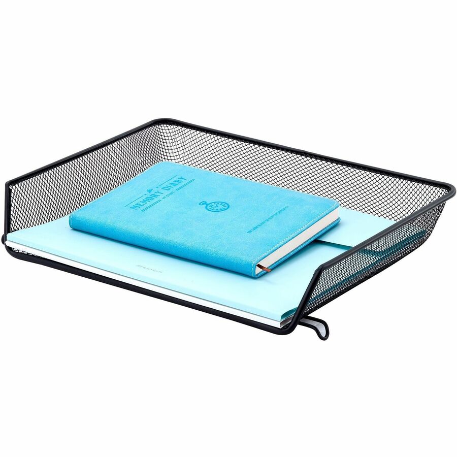 Lorell Side-loading Mesh Document Tray