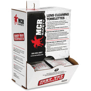 For Goggle, Face Shield, Glasses, Lens - Anti-static, Anti-fog, Pre-moistened - 100 / Box