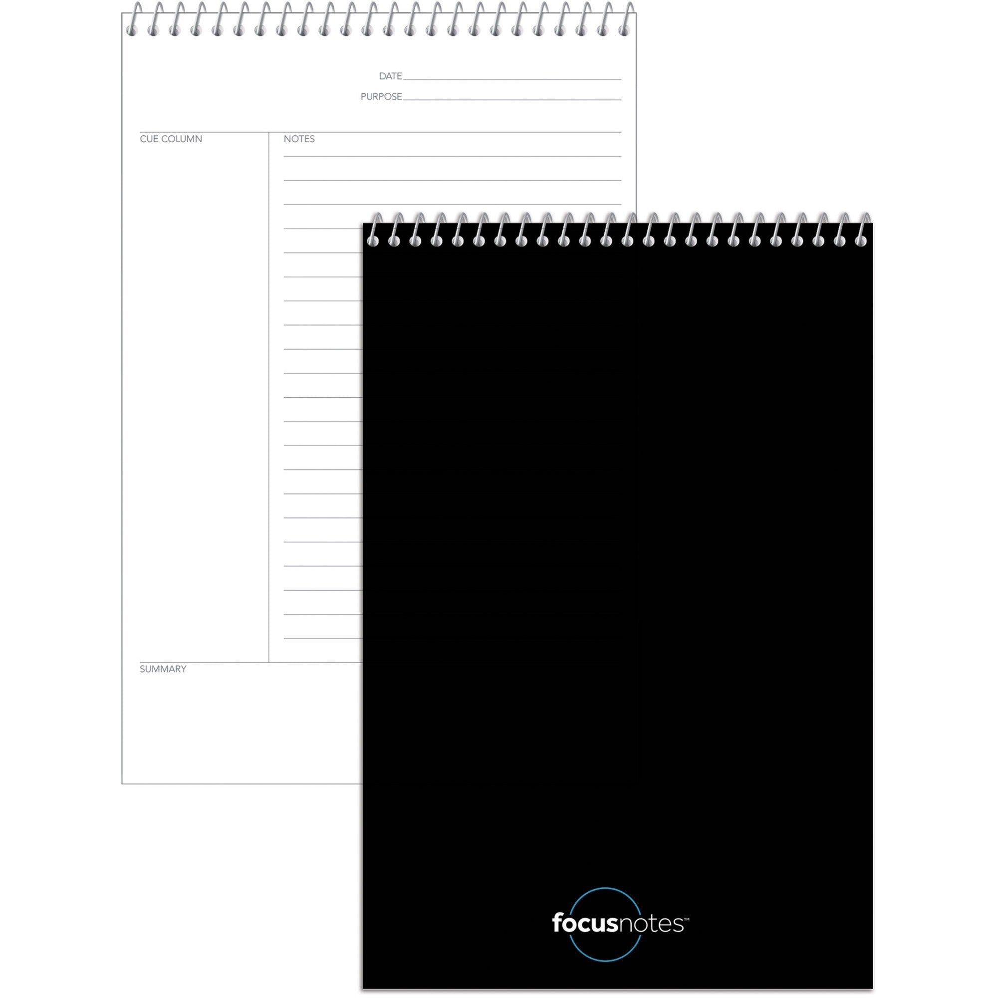80 Sheets - Wire Bound - 20 lb Basis Weight - 6" x 9" Sheet Size - White Paper - Acid-free - 1 Each