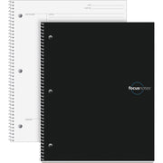 100 Sheets - Wire Bound - 20 lb Basis Weight - Quarto - 9" x 11" Sheet Size - White Paper - Acid-free, Perforated - 1 Each