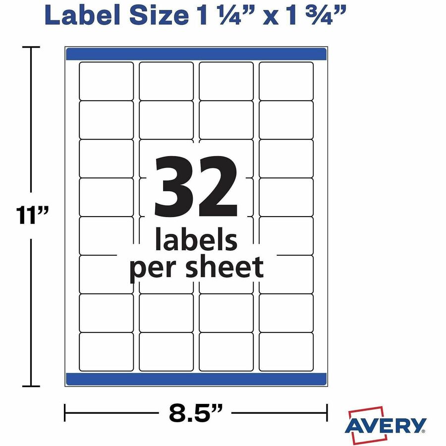 Avery&reg; Removable Durable Rectangle Labels