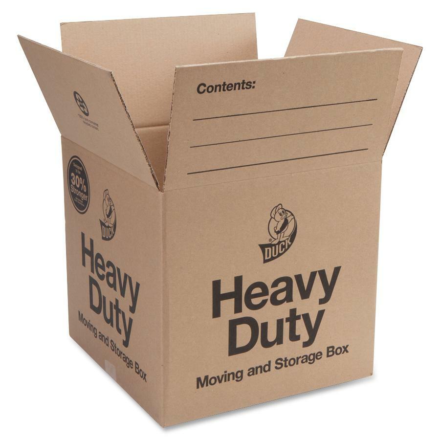 External Dimensions: 16" Width x 15" Depth x 16" Height - 42 lb - Heavy Duty - Brown - 6 / Pack