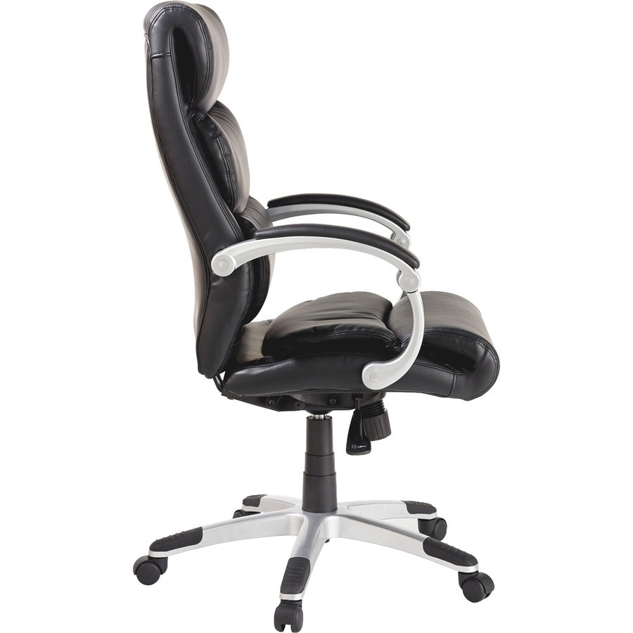 Lorell Executive High-back Chair with Flexing Arms