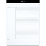 50 Sheets - Double Stitched - 16 lb Basis Weight - Legal - 8 1/2" x 11 3/4" Sheet Size - White Paper - Perforated - 1 Each