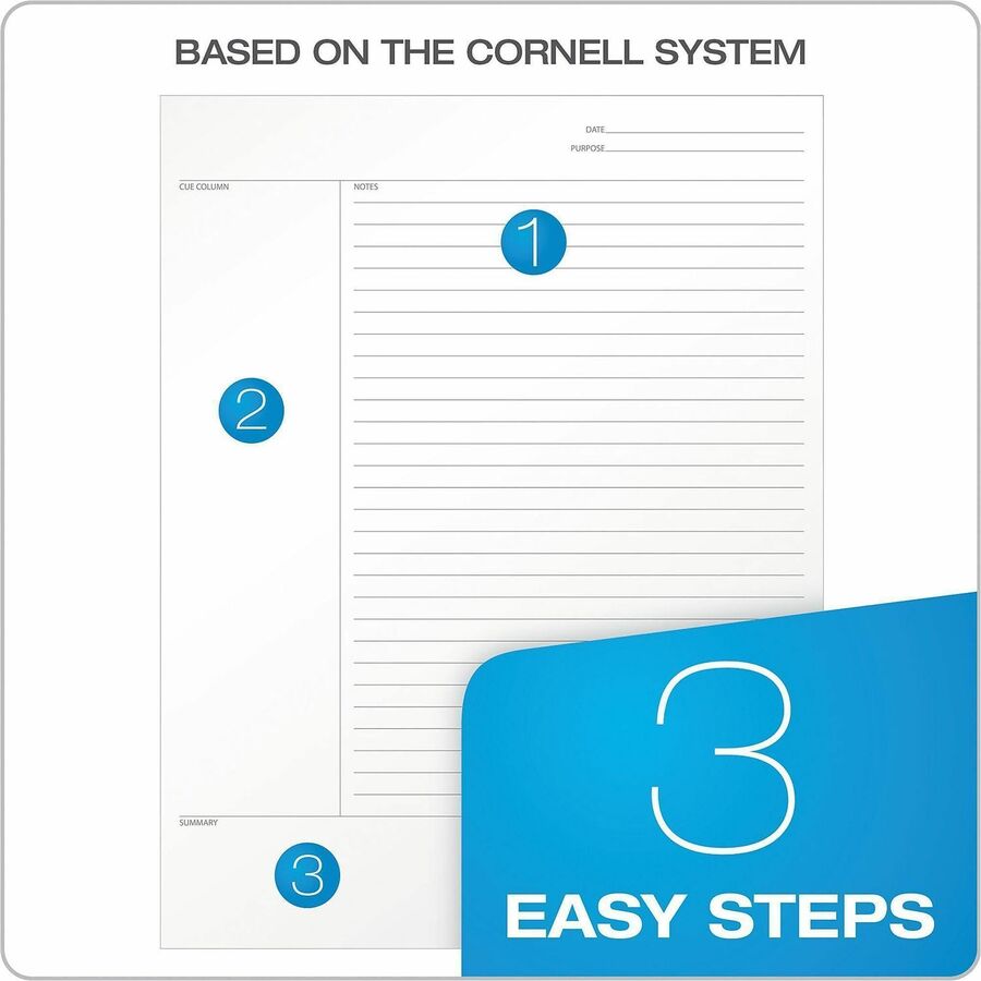 50 Sheets - Double Stitched - 16 lb Basis Weight - Legal - 8 1/2" x 11 3/4" Sheet Size - White Paper - Perforated - 1 Each