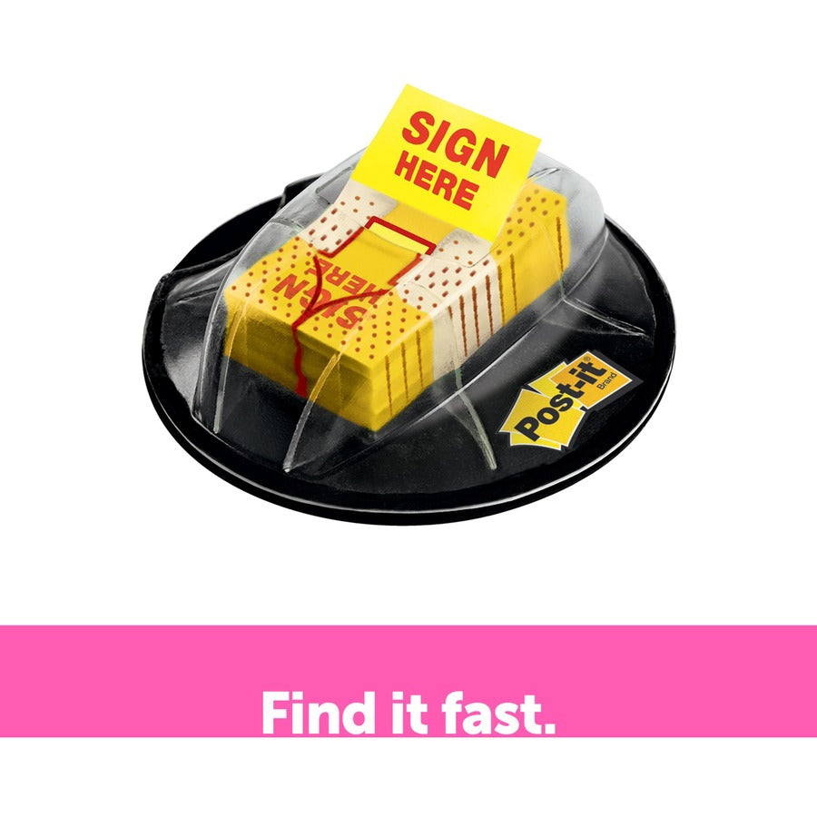1" x 1.75" - 200 Flag Capacity - Yellow