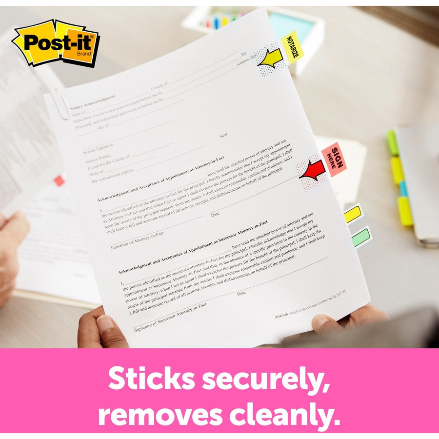 1" x 1.75" - 200 Flag Capacity - Yellow