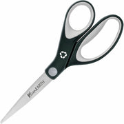 8" Overall Length - Straight-left/right - Stainless Steel - Black - 1 Each