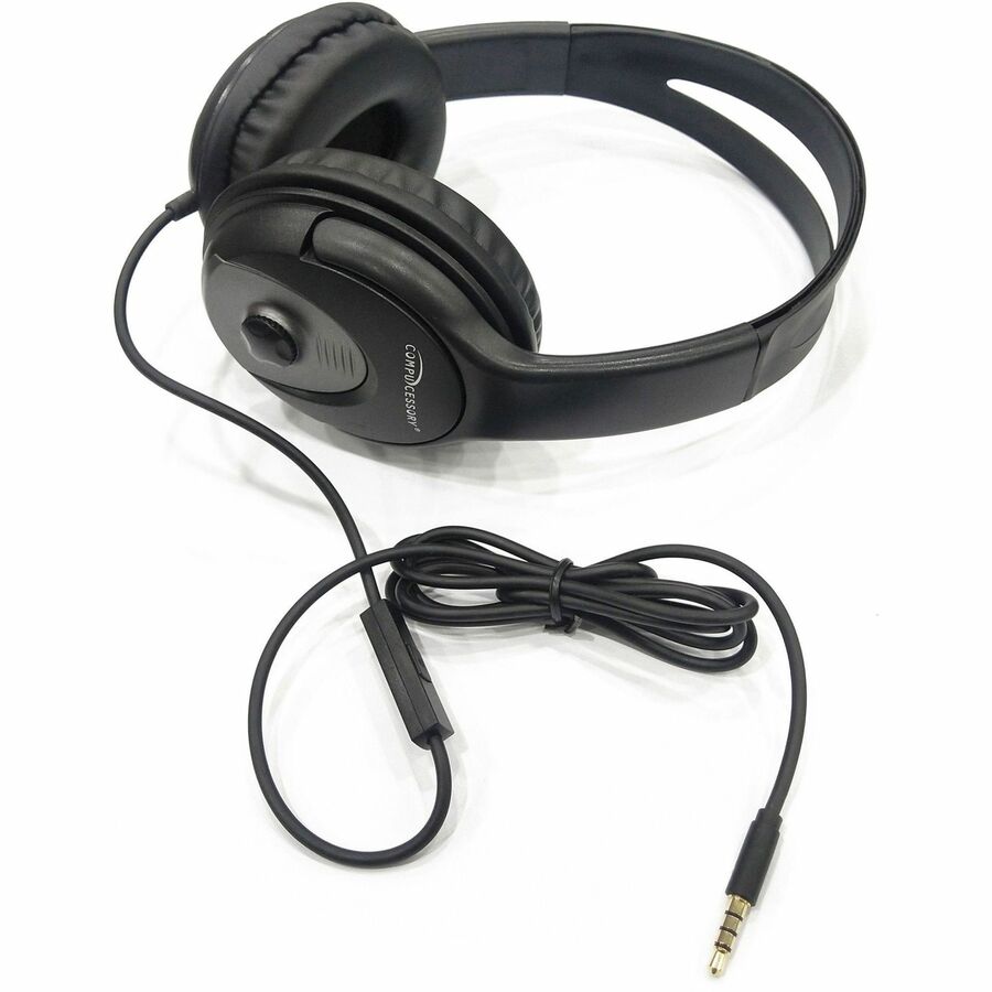 Compucessory Stereo Headset with Built-in Microphone