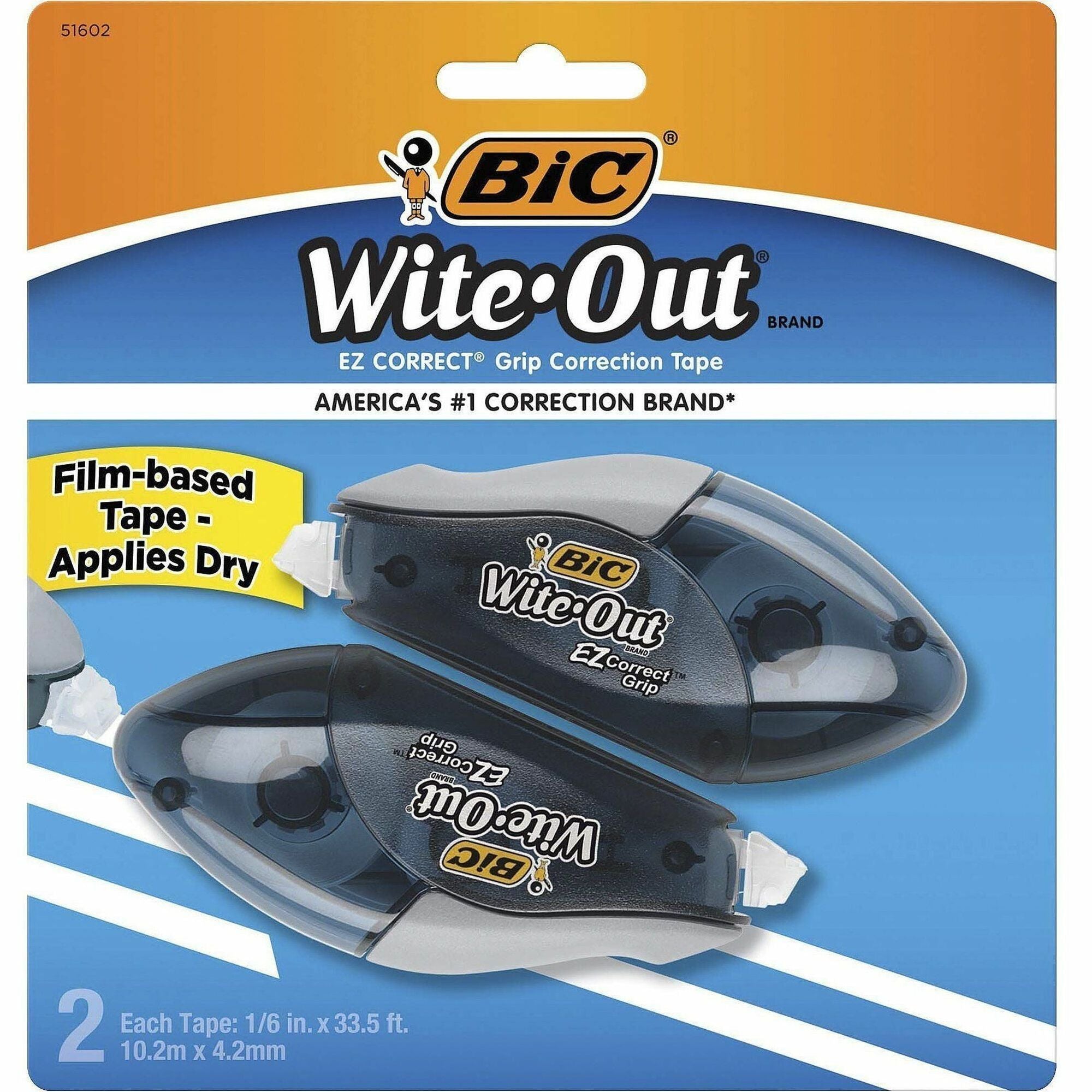 33.50 ft Tape Length - 1 Line(s) - White Tape - Rubber Grip - White - 1 Pack