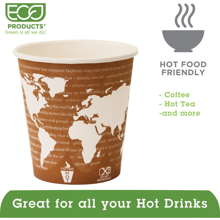 10 fl oz - Multi - Paper, Resin - Hot Drink - 50/Pack - 20 / Carton