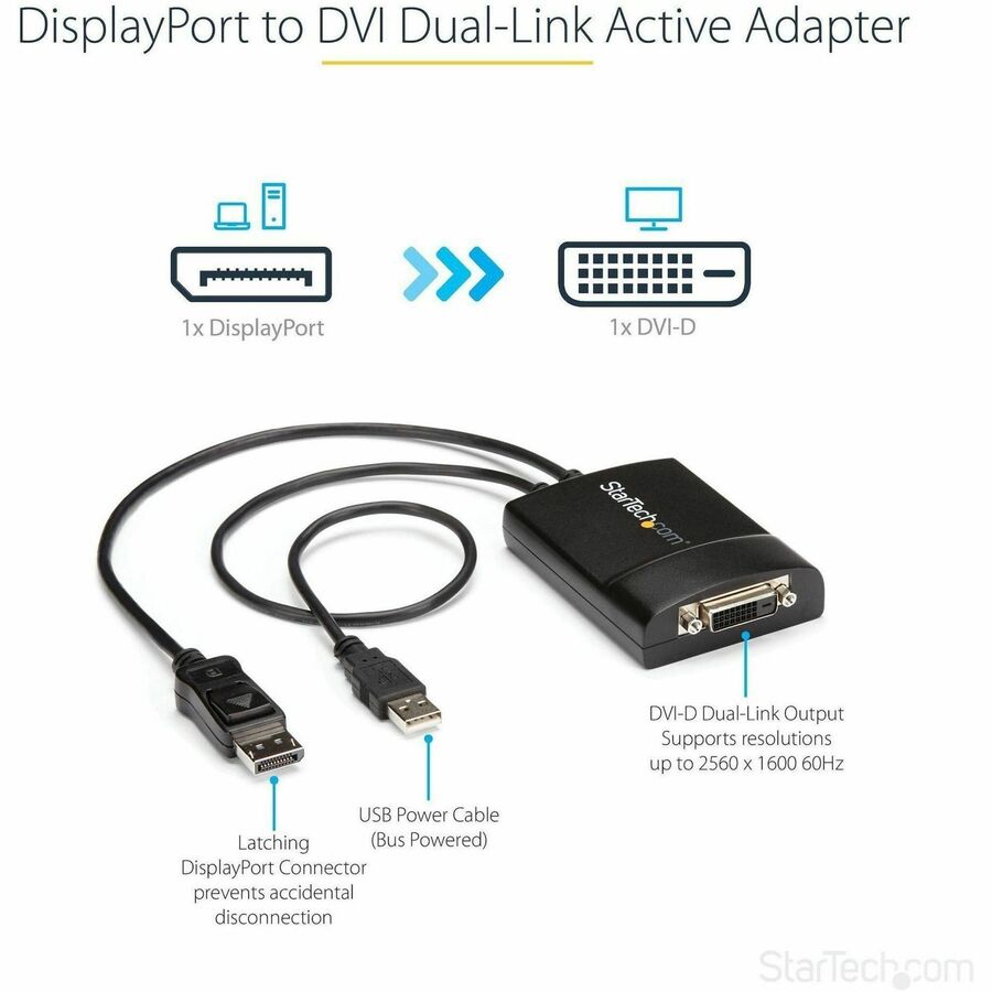 StarTech.com DisplayPort to DVI Adapter