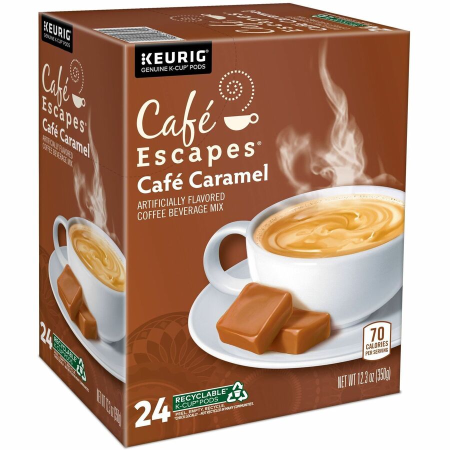 Compatible with Keurig Brewer - Light - K-Cup, Pod - 24 / Box