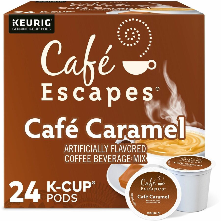 Compatible with Keurig Brewer - Light - K-Cup, Pod - 24 / Box