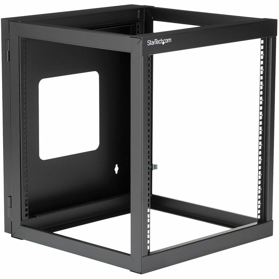 StarTech.com 12U 22in Depth Hinged Open Frame Wall Mount Server Rack