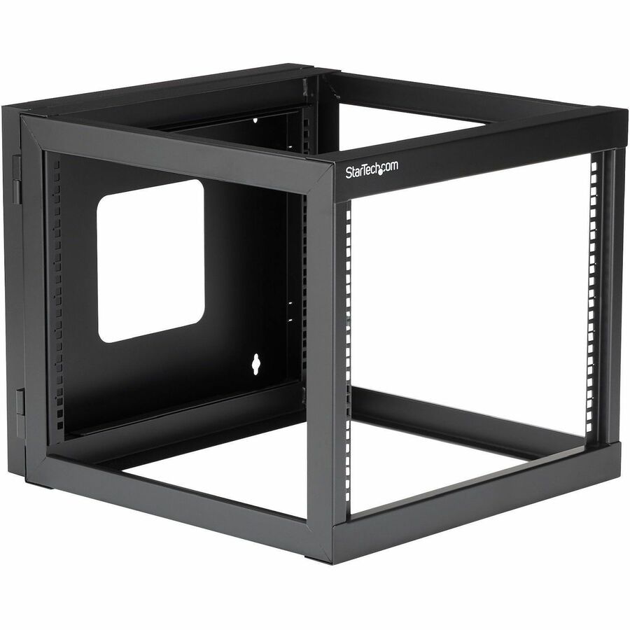 StarTech.com 8U 22in Depth Hinged Open Frame Wall Mount Server Rack