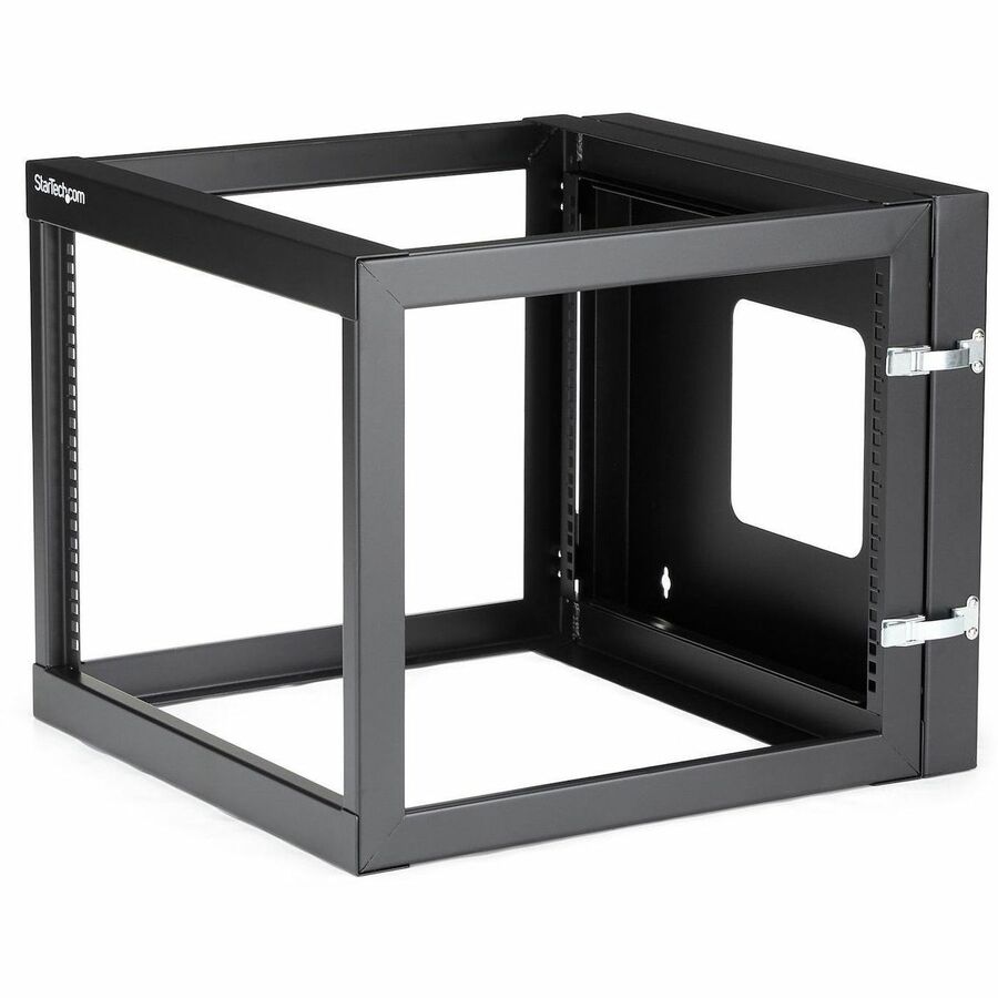 StarTech.com 8U 22in Depth Hinged Open Frame Wall Mount Server Rack