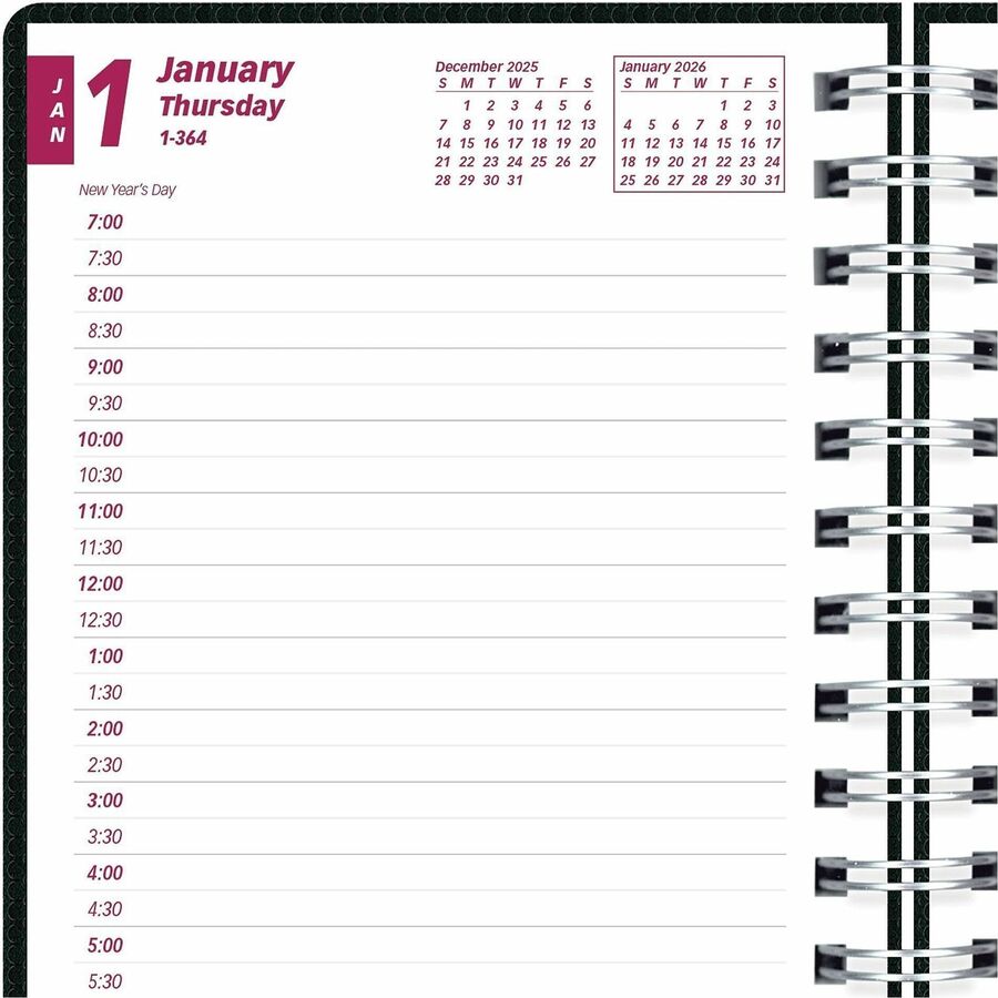 Brownline DuraFlex Daily Appointment Book / Monthly Planner