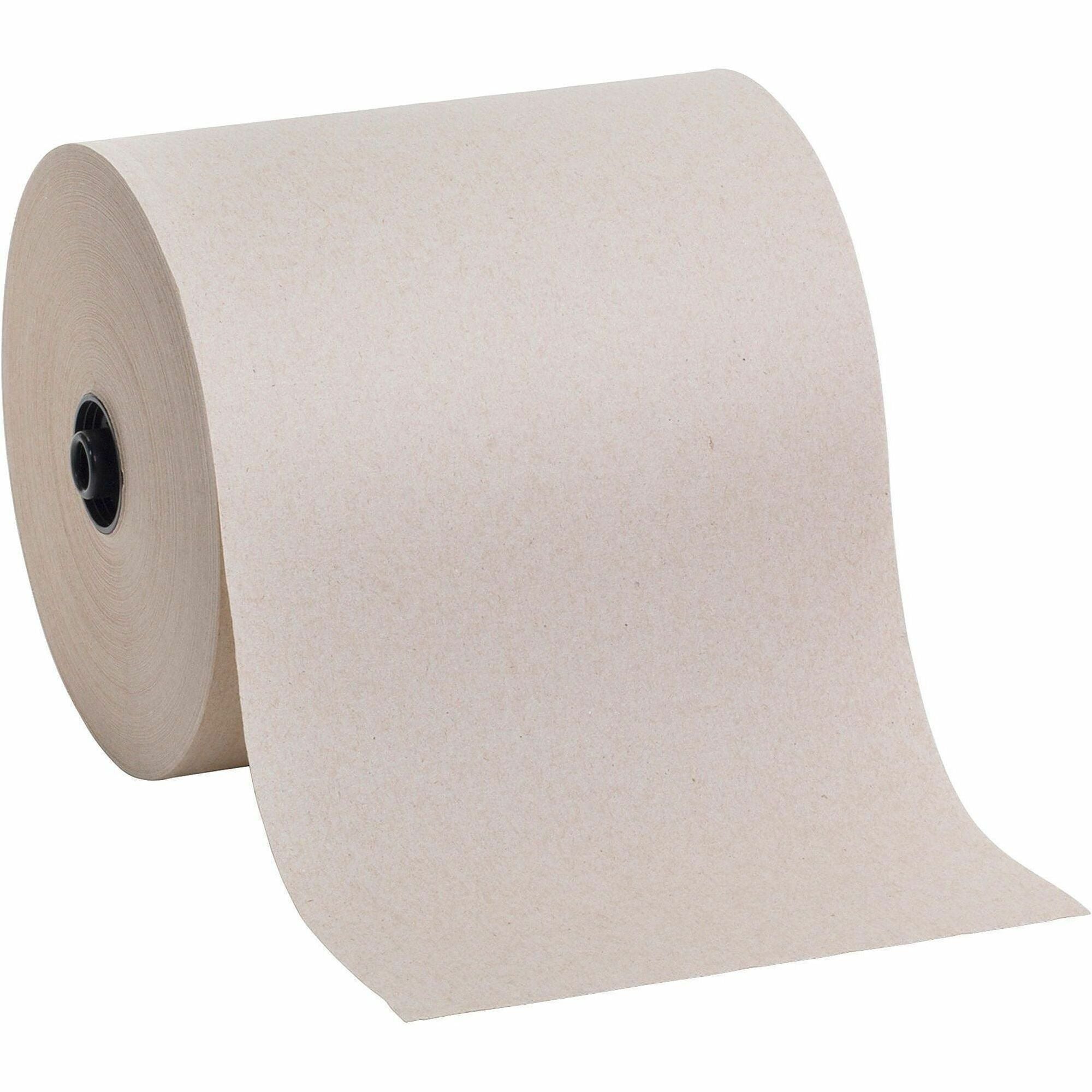 8.25" Width x 700 ft Length - Brown - 6 / Carton