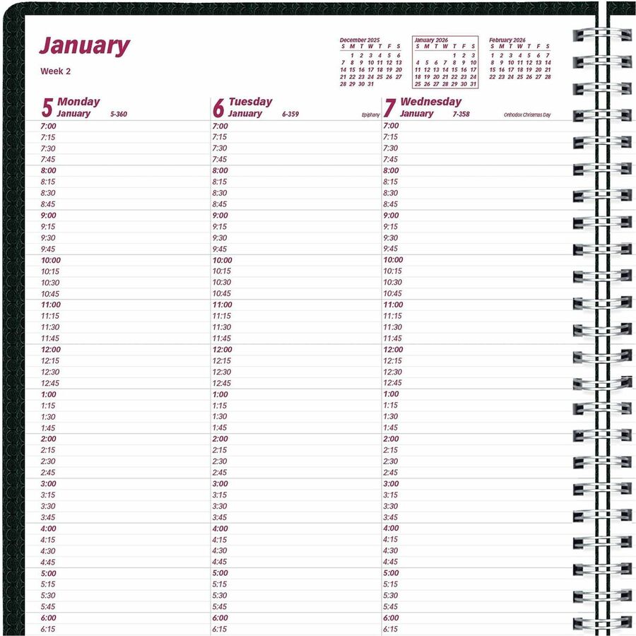 Brownline DuraFlex Weekly Planner