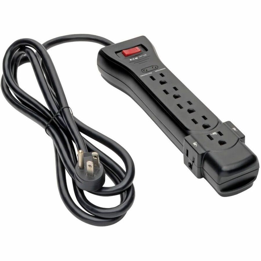 NEMA 5-15P - 7 x NEMA 5-15R - 1800 VA - 2160 J - 120 V AC Input - 144 kA - 7 ft