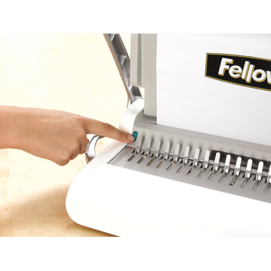 CombBind - 150 Sheet(s) Bind - 15 Punch - 3.1" Height x 17.7" Width x 9.8" Depth - White, Black